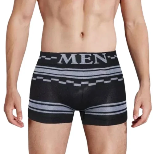 Kit 6 Cuecas Boxer Masculina Sem Costura - Image 4